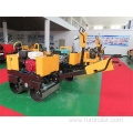 800kg Petrol Engine Small Double Drum Vibratory Roller Capacity